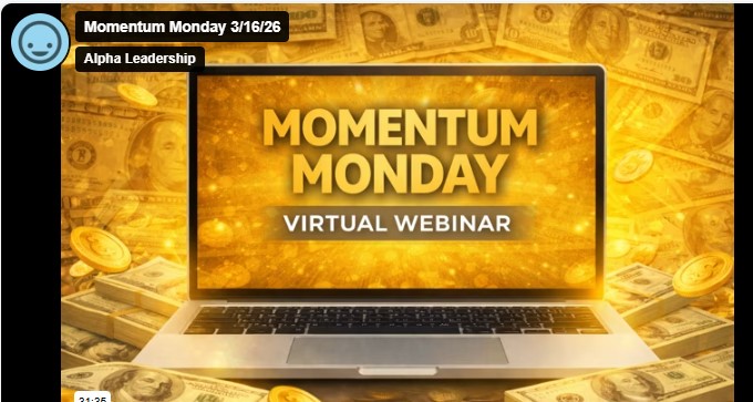 Momentum Monday 3/16/26